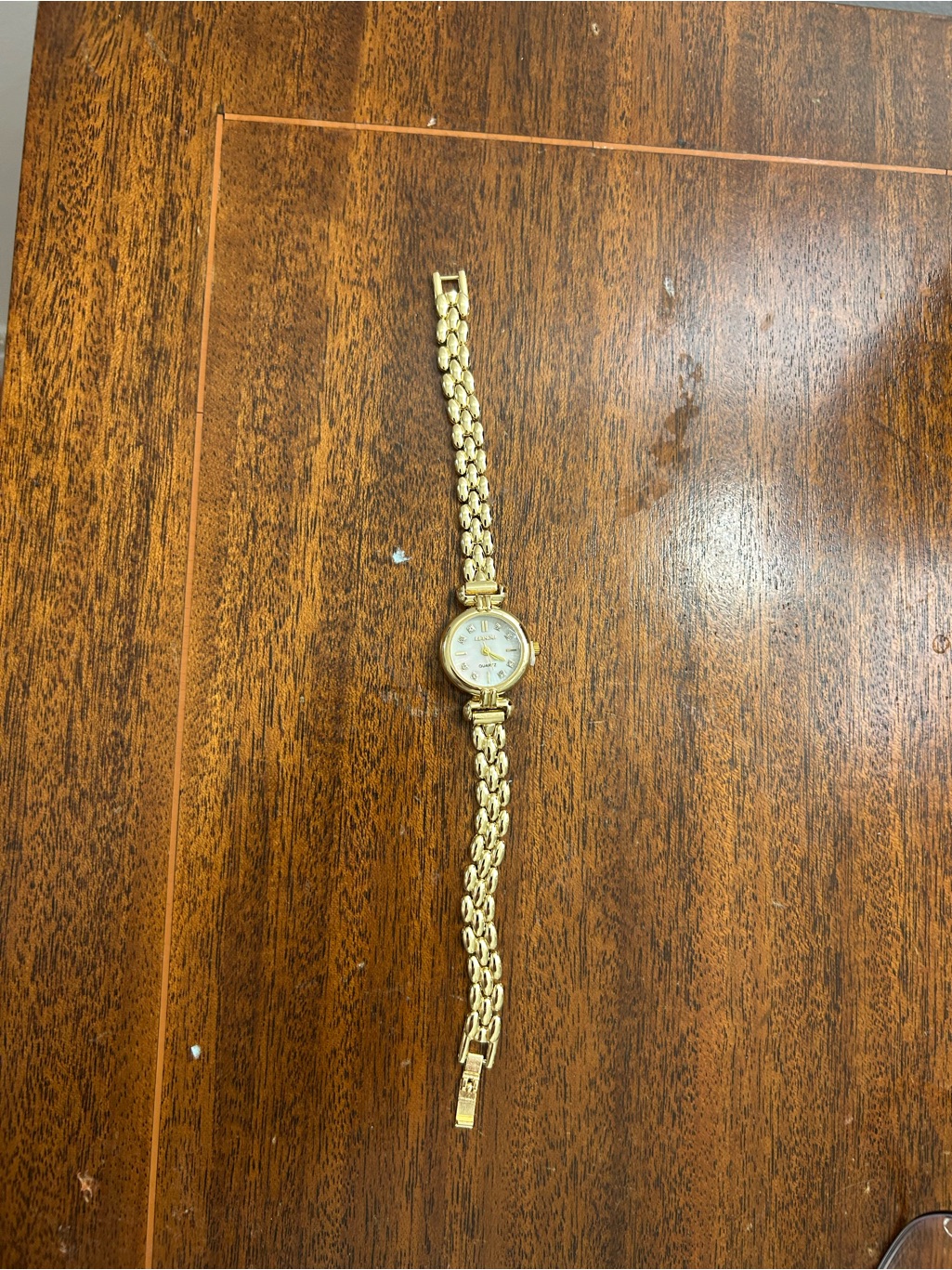 Gold Watch Bracelet